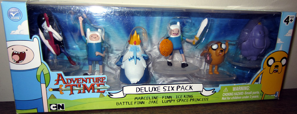 Adventure Time Deluxe Six Pack Figures Cartoon Network