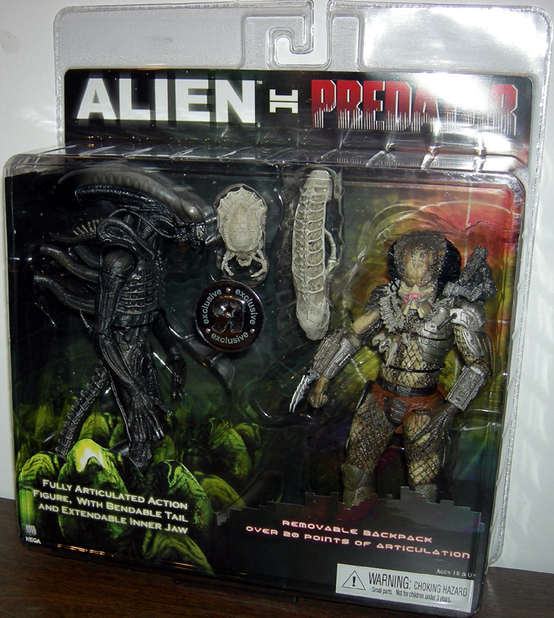 alien and predator figures