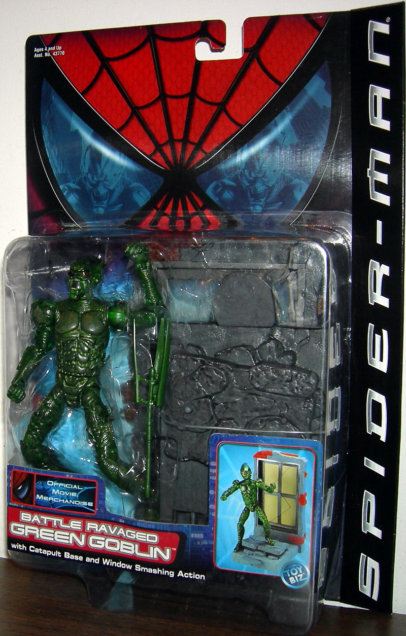 Battle Ravaged Green Goblin Spider-Man Movie action figure