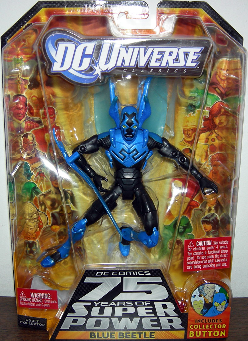 Blue Beetle Action Figure DC Universe 75 Years Super Power