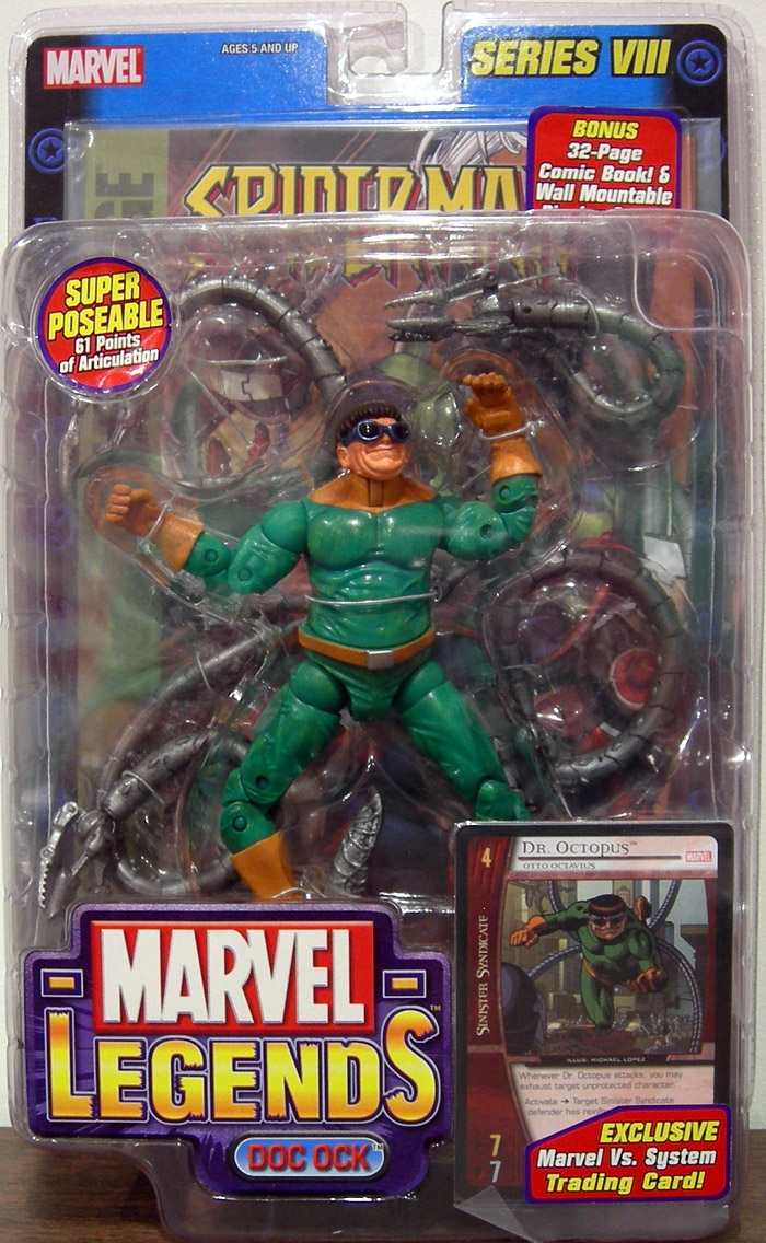 Doc Ock Marvel Legends Series VIII Action Figure Toy Biz