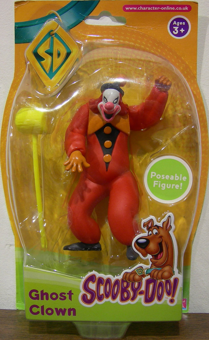 Ghost Clown Action Figure Scooby-Doo Character Toys