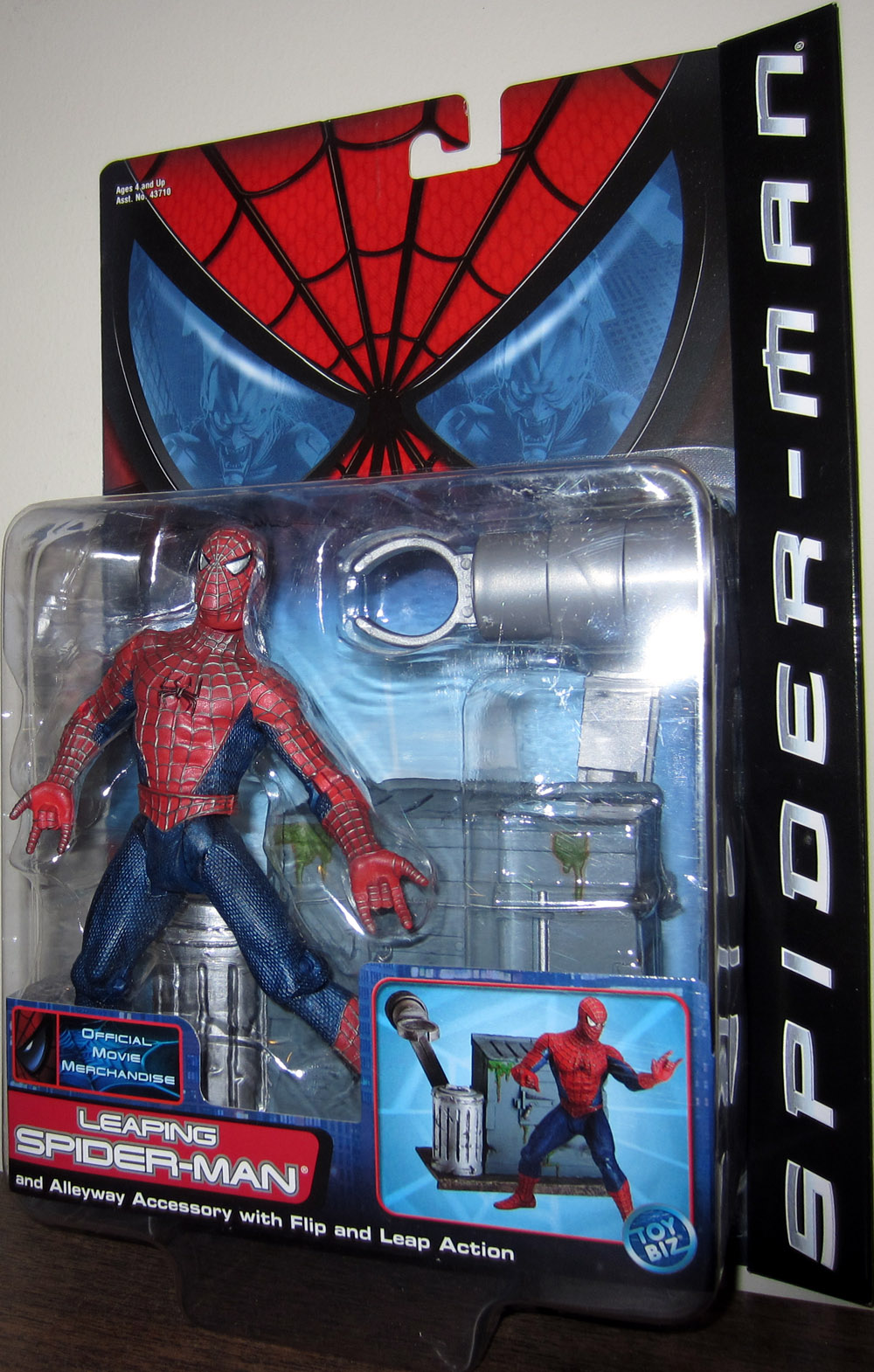 Leaping Spider-Man Movie Action Figure Toy Biz