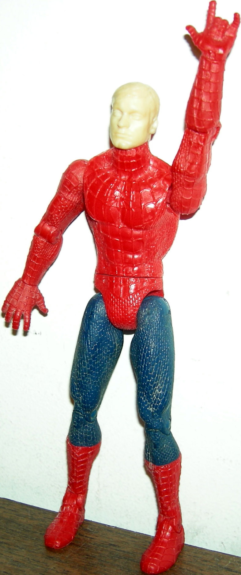 wrestler spider man figure