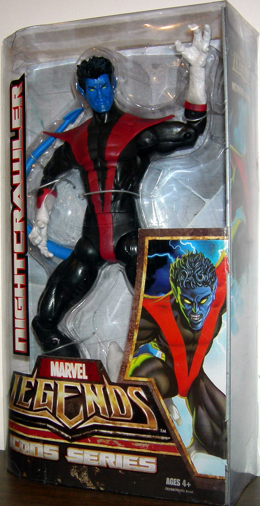 12 inch Nightcrawler Marvel Legends Icons Action Figure Hasbro