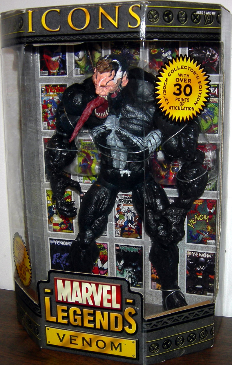 12 inch Venom Marvel Legends Icons Unmasked Action Figure