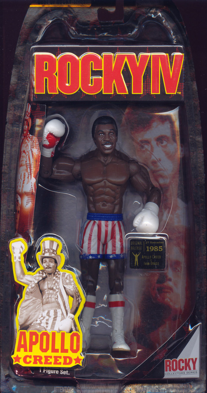 Apollo Creed vs Ivan Drago Best Rocky IV Series 1 action figure