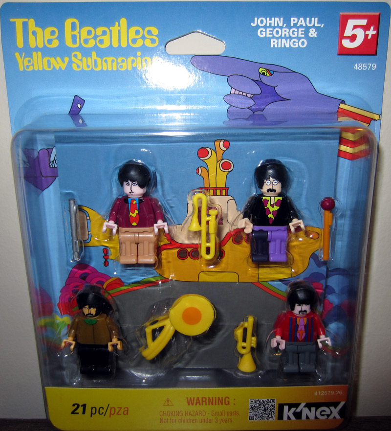 K'NEX The Beatles Yellow Submarine 29pc MOC Factory #48051 for sale online 