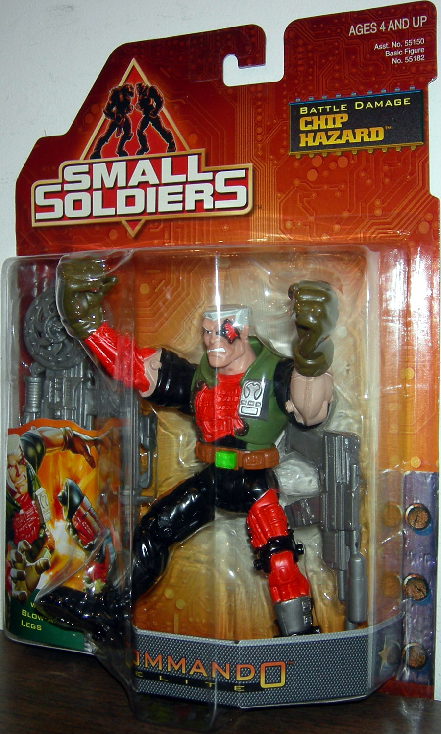 small soldiers chip hazard action figure