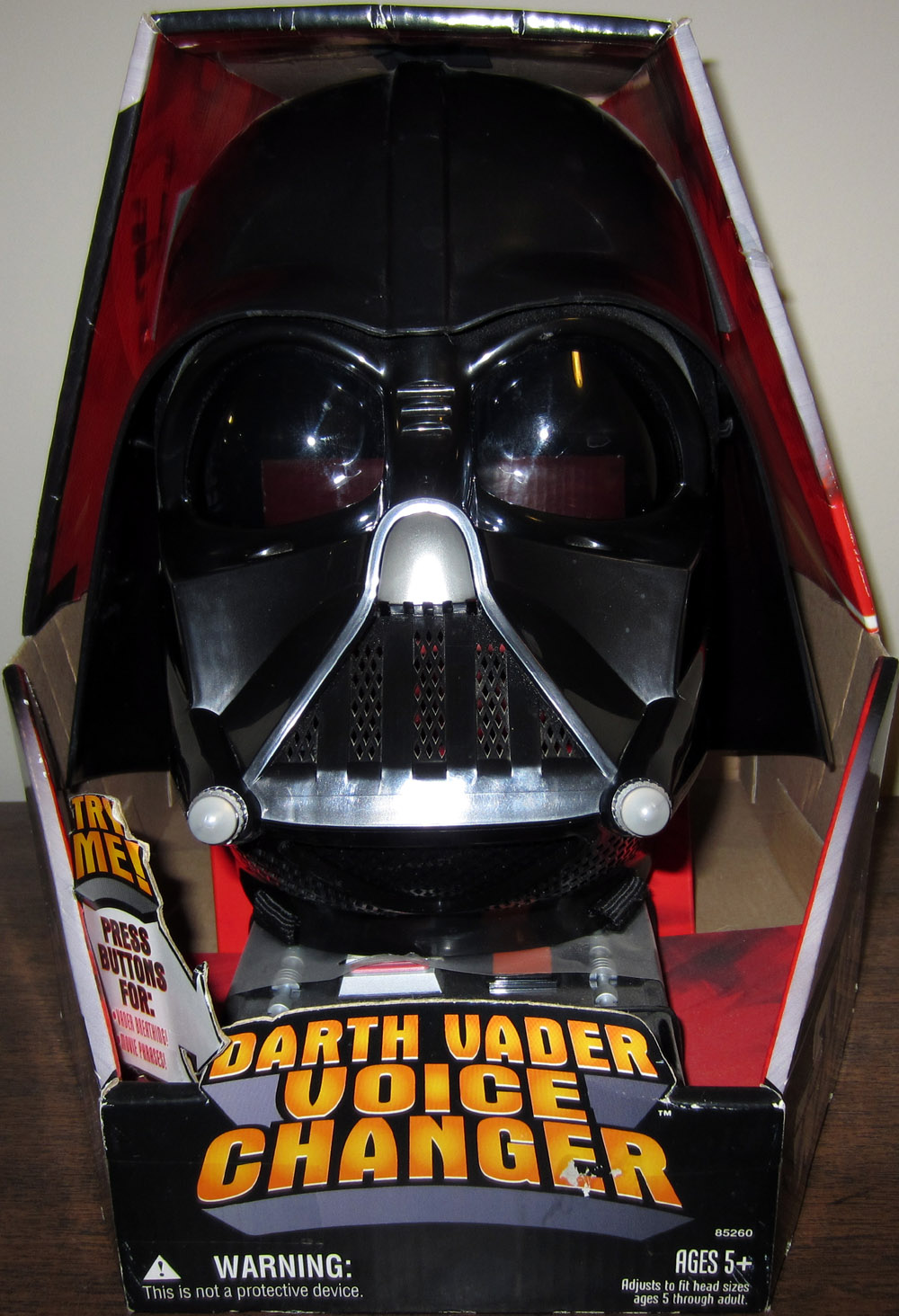 Darth Vader Voice Changer Helmet Star Wars Hasbro