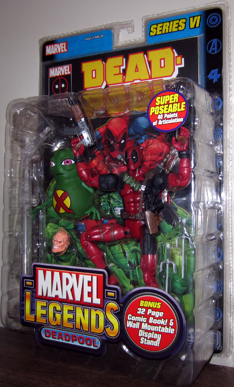 Deadpool Marvel Legends Action Figure Series VI Toy Biz