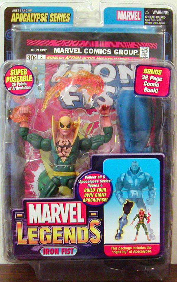 Iron Fist Marvel Legends Figure Apocalypse Series