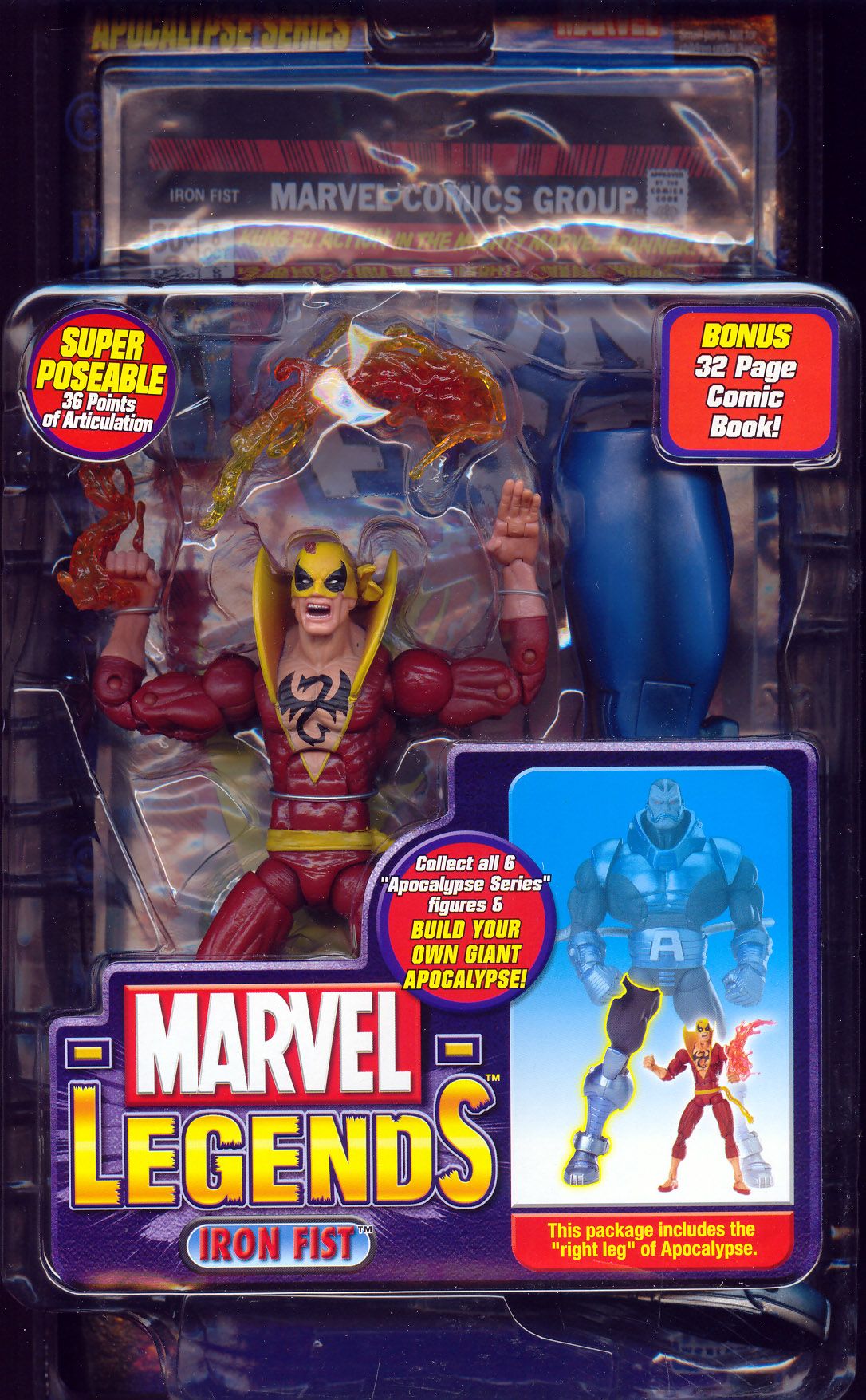Iron Fist Marvel Legends, variant