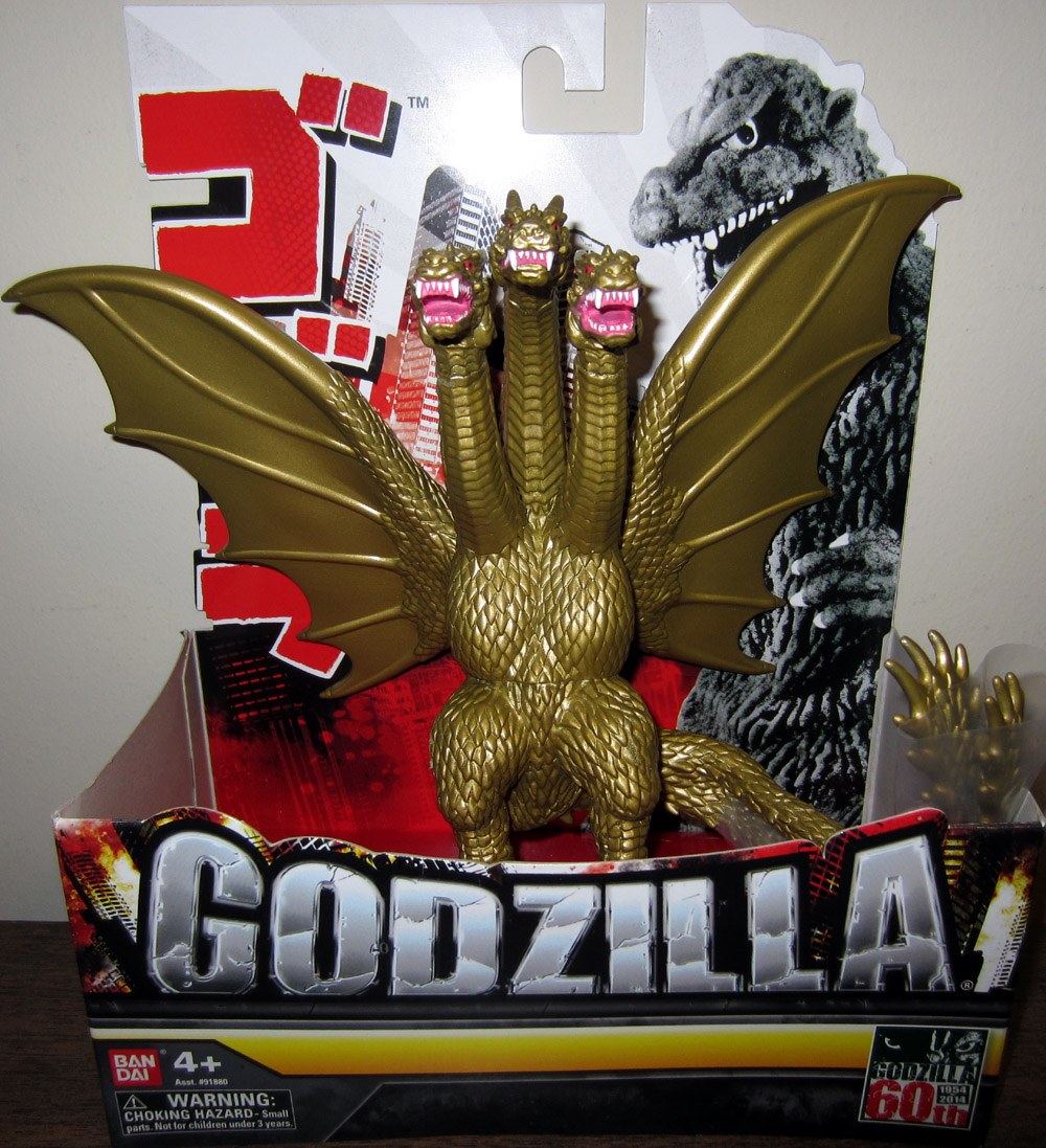 ghidorah king figure action Figure Bandai Ghidorah King Anniversary 60th Godzilla