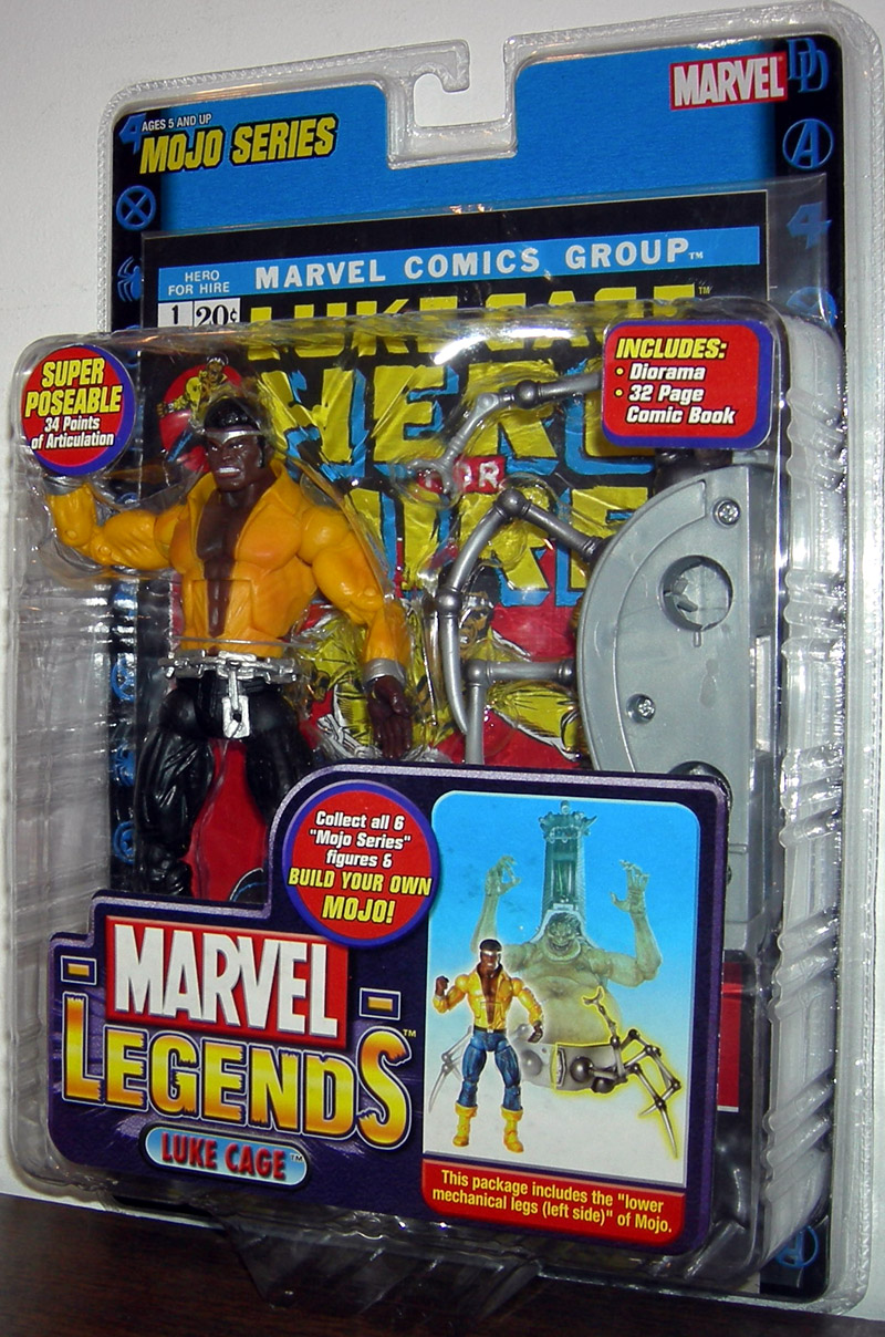 Luke Cage Action Figure Marvel Legends Mojo Series Toy Biz