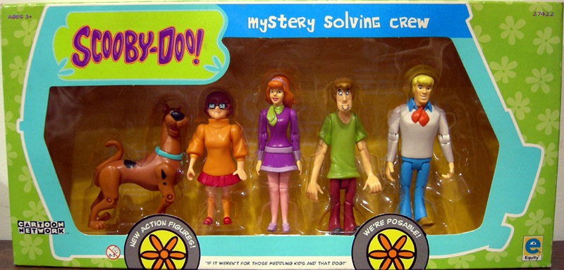 Scooby-Doo Mystery Solving Crew Figures Toy