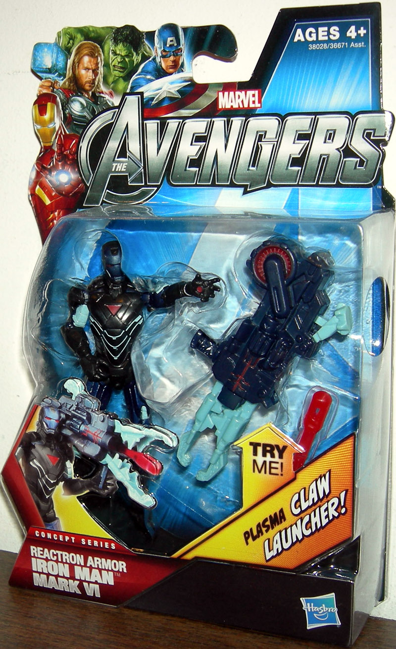 Reactron Armor Iron Man Mark VI 07 Avengers