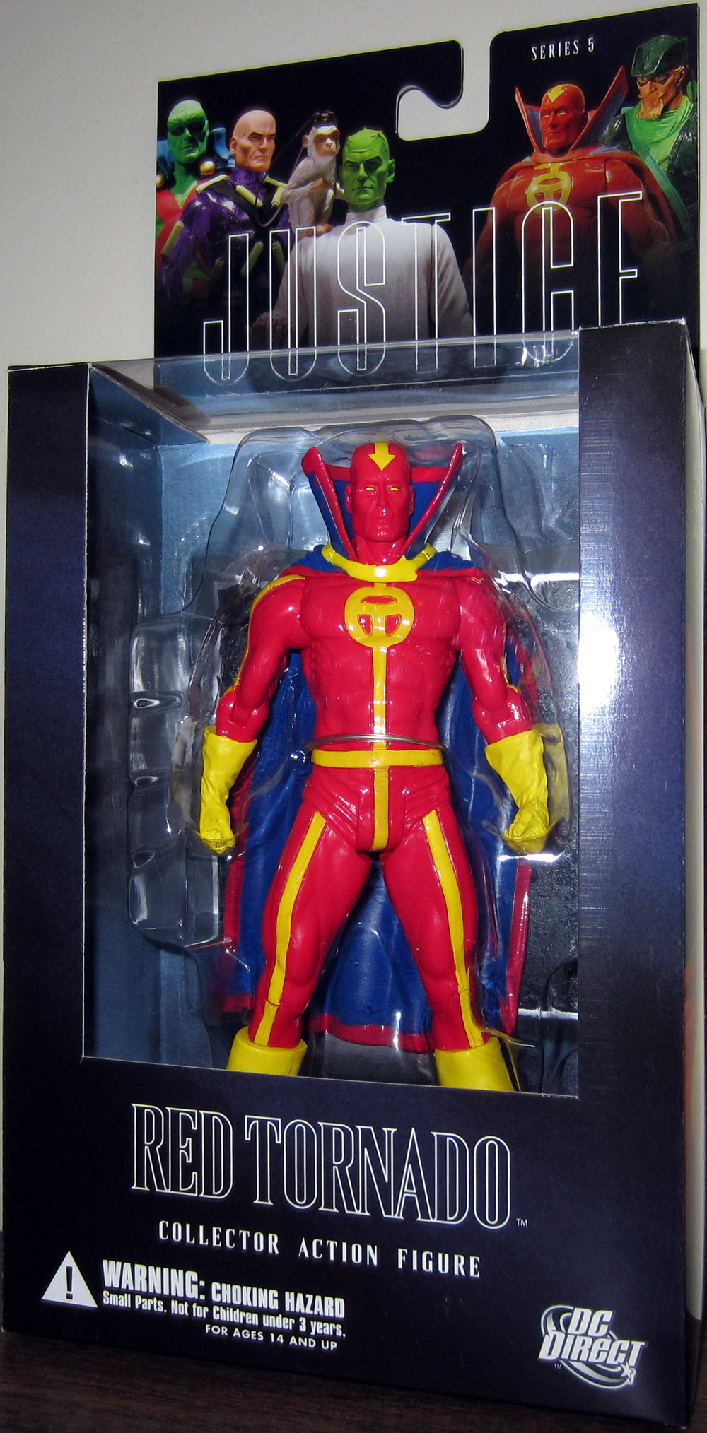 red tornado action figure