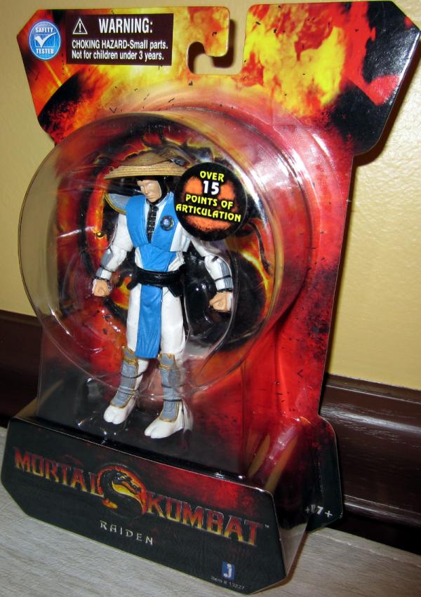 Raiden Action Figure Mortal Kombat Jazwares