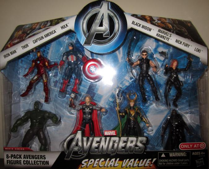 8-Pack Avengers Figure Collection Target Exclusive Action Figures