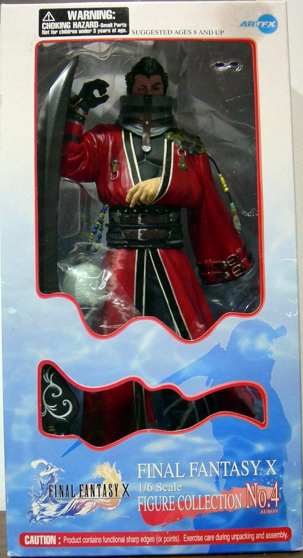 final fantasy x auron figure