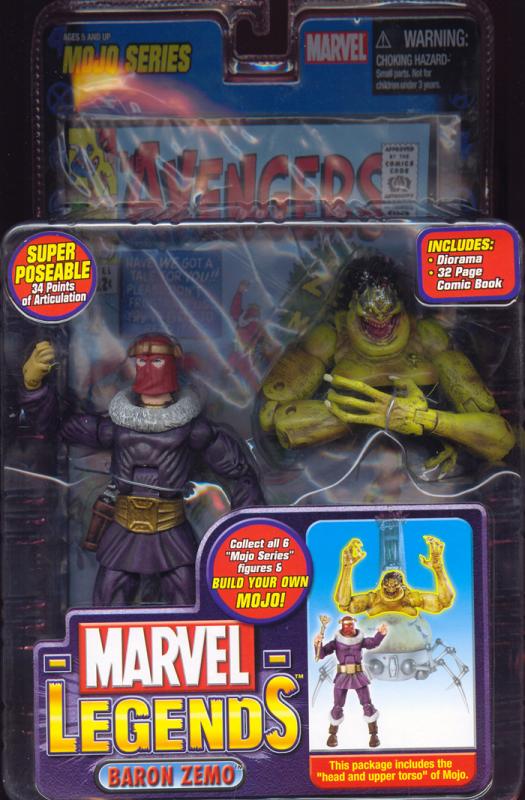 Baron Zemo Marvel Legends Mojo Series Action Figure