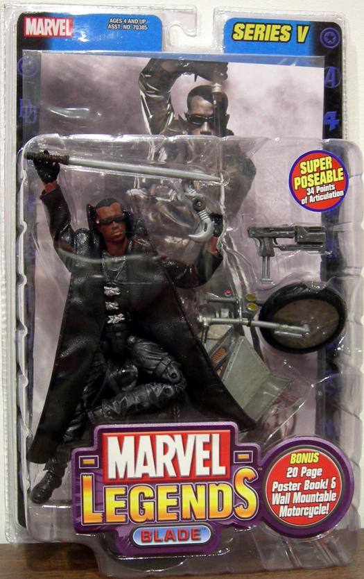 Blade II Figure Marvel Legends Series V Toy Biz