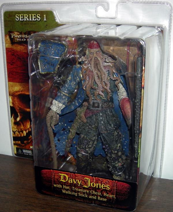 Davy Jones Pirates Caribbean Dead Mans Chest Action Figure