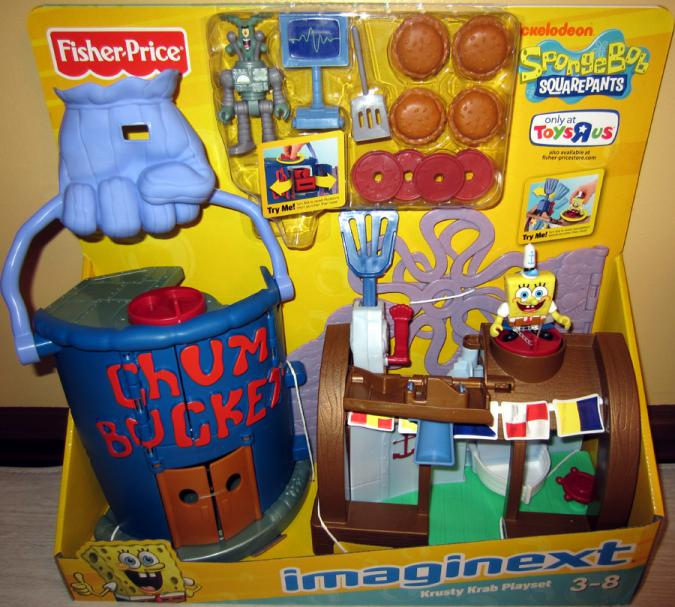 Krusty Krab Playset Imaginext, Toys R Us Exclusive
