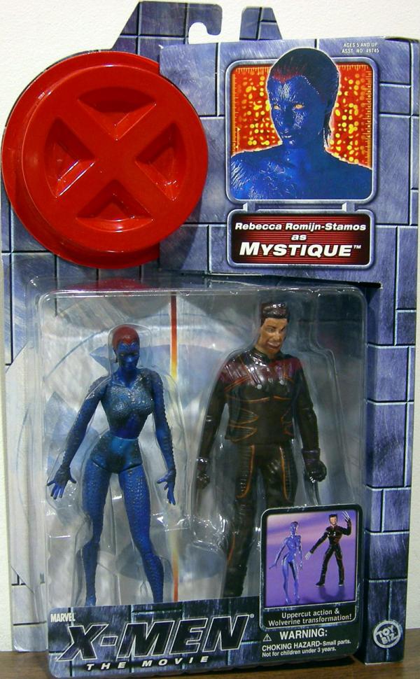 Mystique XMen Movie Action Figure Toy Biz