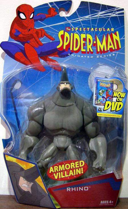 Rhino Action Figure Spectacular Spider-Man Animated Series