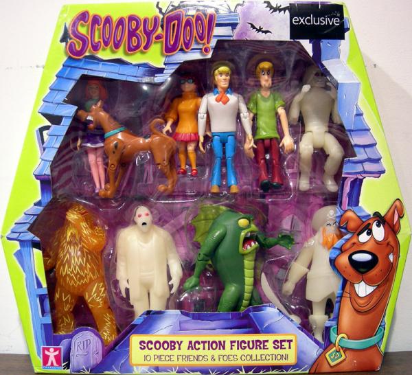 ScoobyDoo Action Figure Set 10Pack series 2
