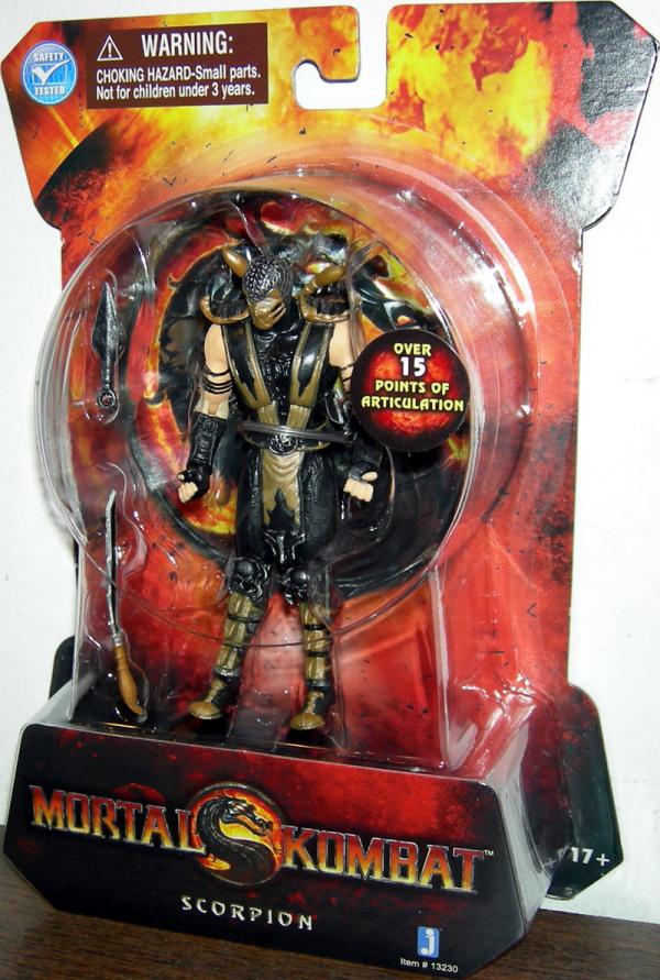 toy scorpion mortal kombat 6 inch action figures