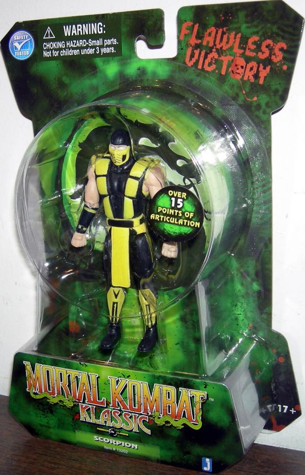 toy scorpion mortal kombat 6 inch action figures