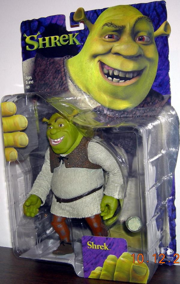 Shrek mouth open