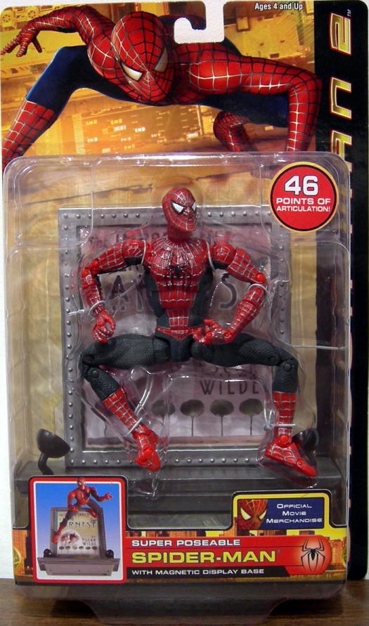 toy biz spider man magnetic