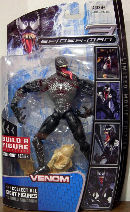 Venom Build Sandman Series Spider-Man 3 action figure