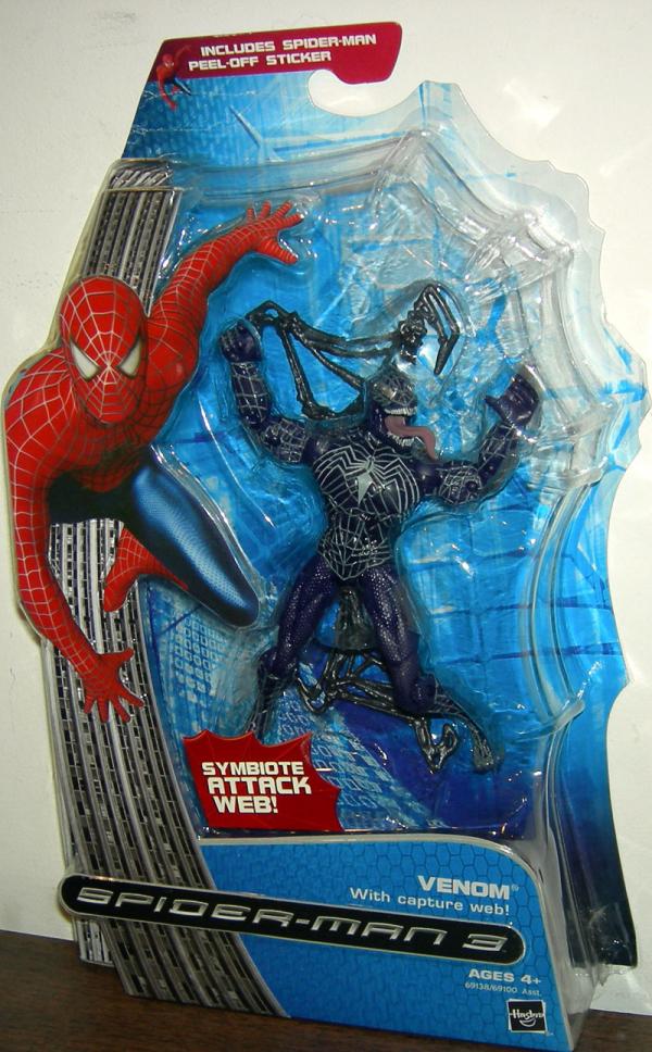Venom Figure Capture Web Spider-Man 3 Movie Hasbro