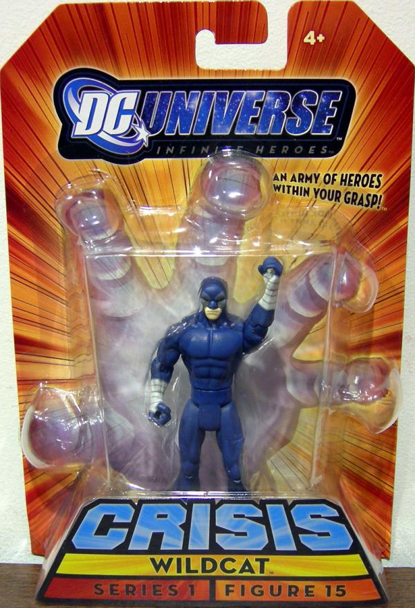 Wildcat Infinite Heroes Series 1 action Figure 15 DC Universe Crisis