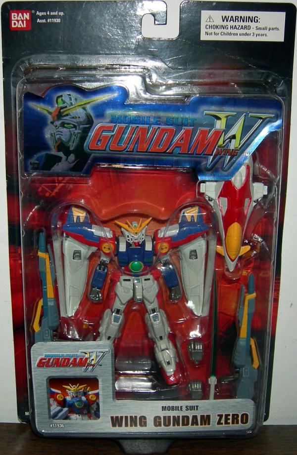 gundam new action Red Suit Card Gundam Mobile Wing figure Zero
