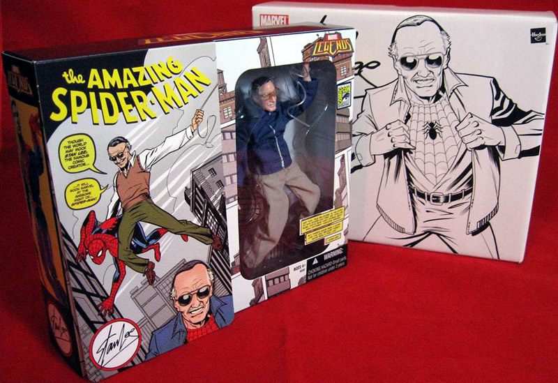 Stan Lee Figure Marvel Legends SDCC Exclusive Hasbro