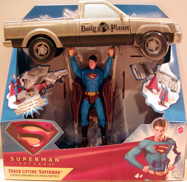 Buy A Truck >> Truck Lifting Superman Returns Movie Playset action figure Buy A Truck >> Truck Lifting Superman Returns Movie Playset action figure