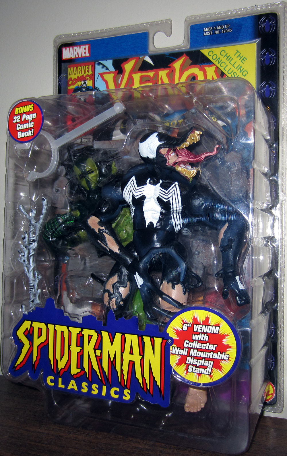 Venom Classics Figure Spider-Man Toy Biz Marvel