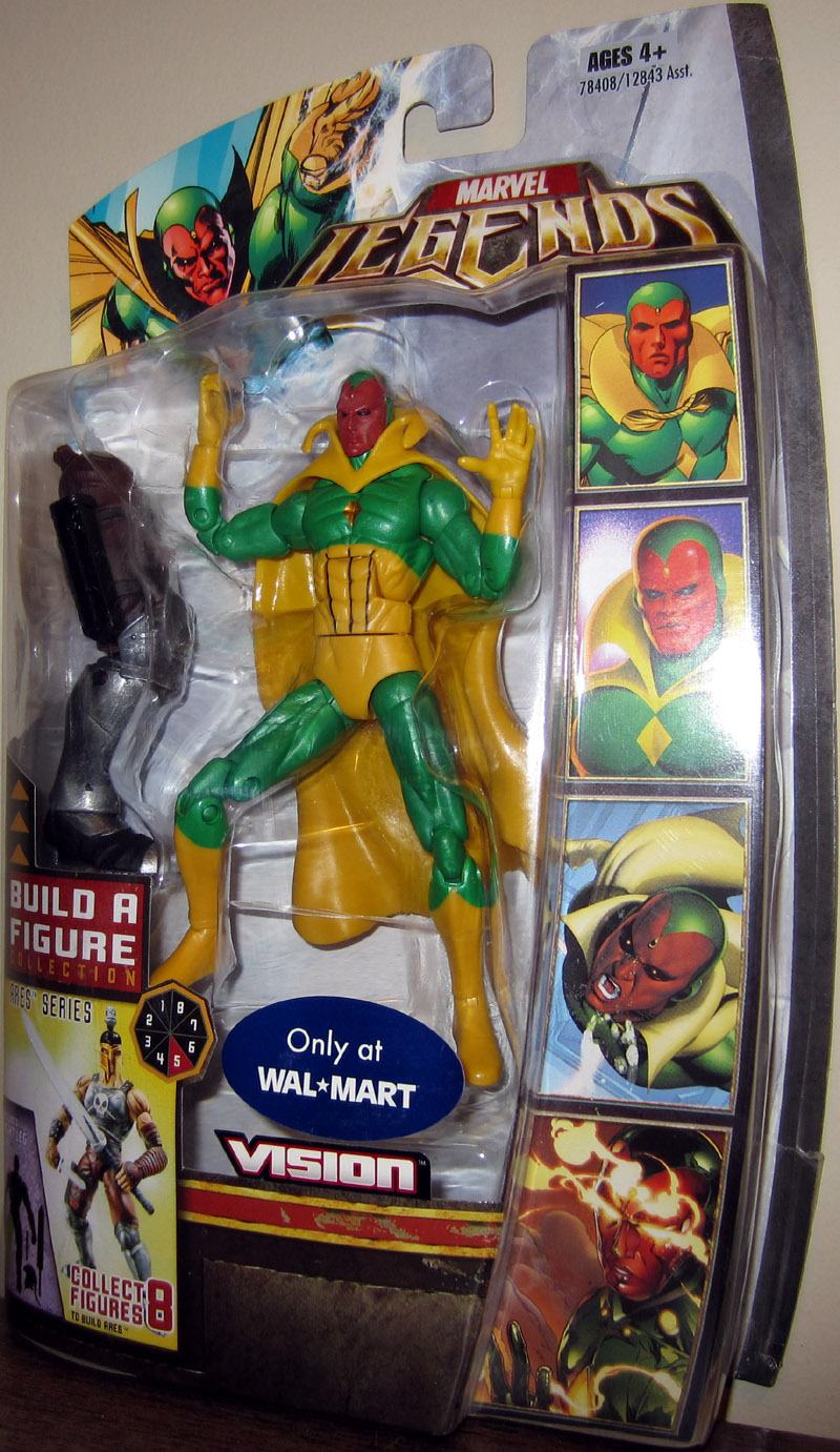 Vision Marvel Legends Ares Series Walmart Exclusive action