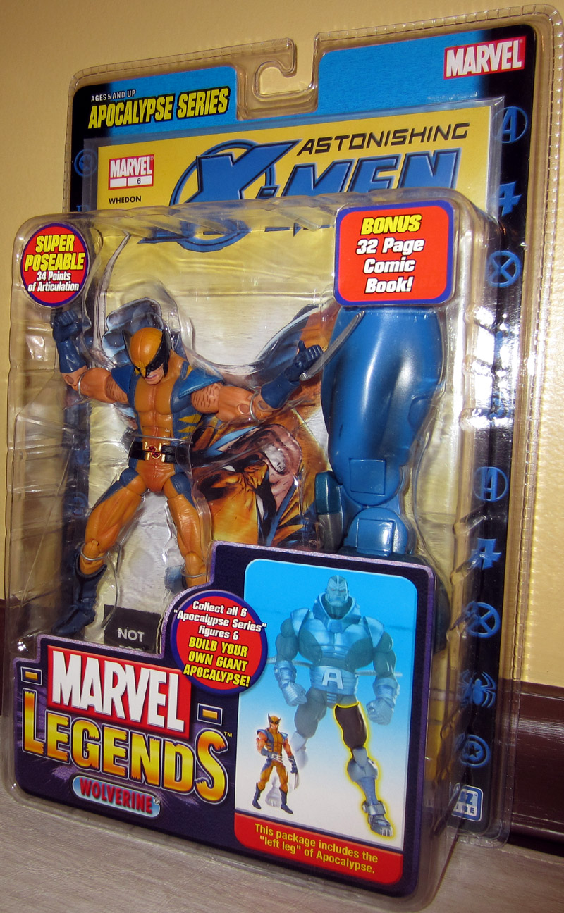 Wolverine Marvel Legends Action Figure Xii Apocalypse Series