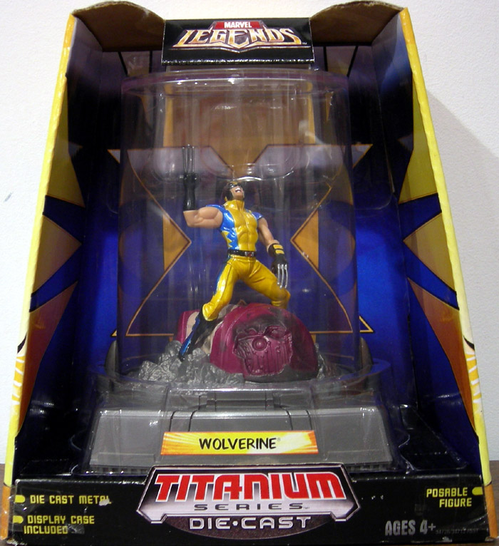 Wolverine Titanium Series DieCast Marvel Legends figure