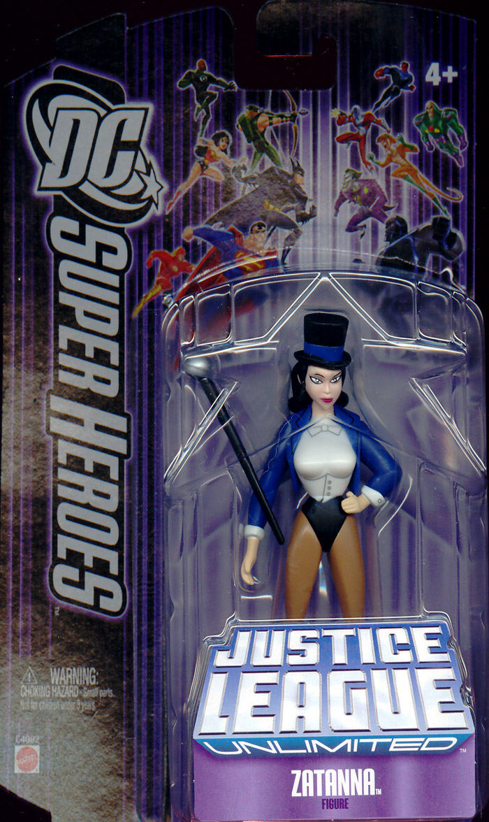 Zatanna DC SuperHeroes Justice League Unlimited action figure